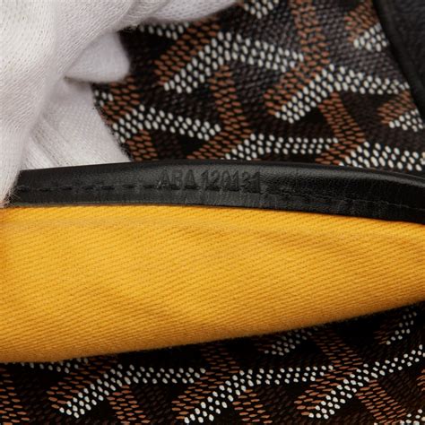 goyard authentication service|authentic Goyard bags serial number.